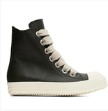 RICK HIGH TOPS - BLACK JUMBO LACE