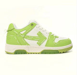 OW SNEAKERS -GREEN STITCH