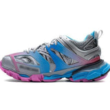 BB TRACKS-SILVER/BLUE/PINK